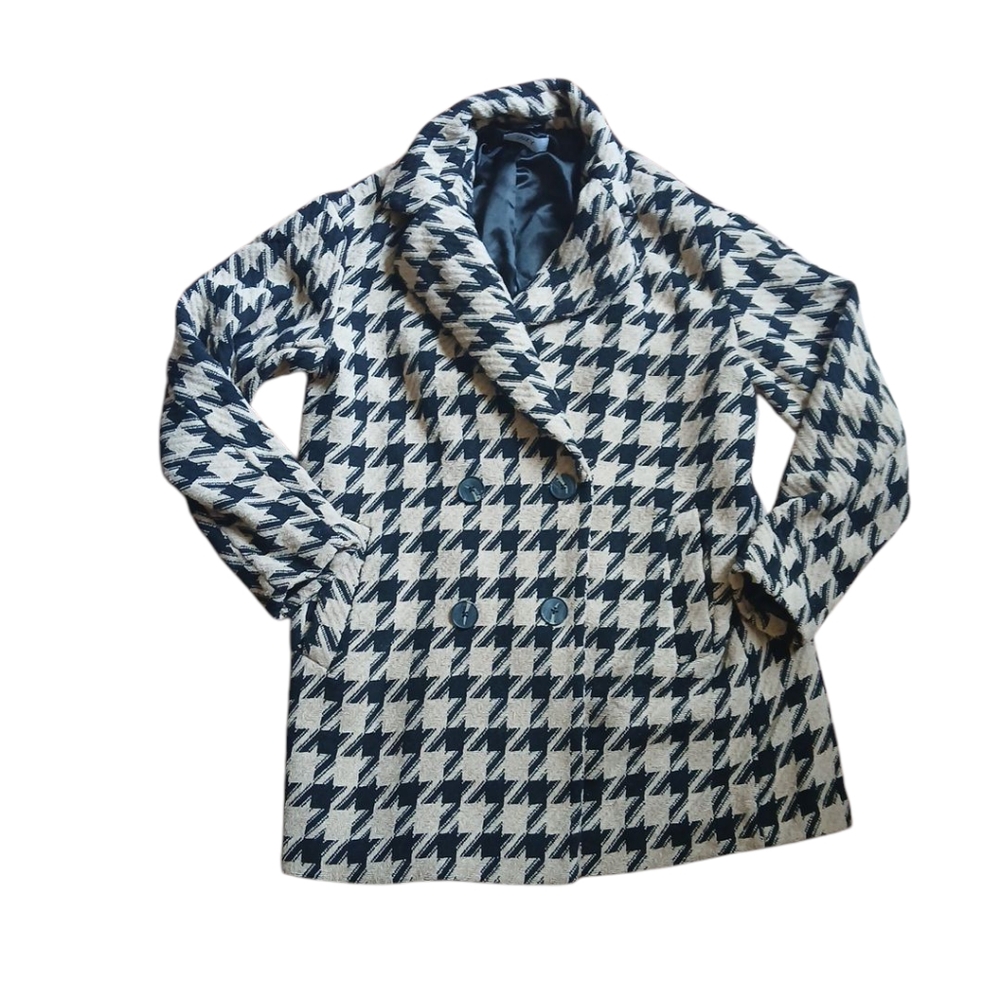 💟Houndstooth Coat